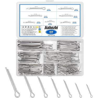5 Stück Federstecker Edelstahl A4 AISI 316 3 mm Federsplint Stecksplint Splinte 70 mm