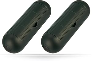 ADAKAT Zestaw 2 sztuk, pudełko ochronne XXL IP44, odporne na wchodzenie, wodoodporne, kabel, wtyczka