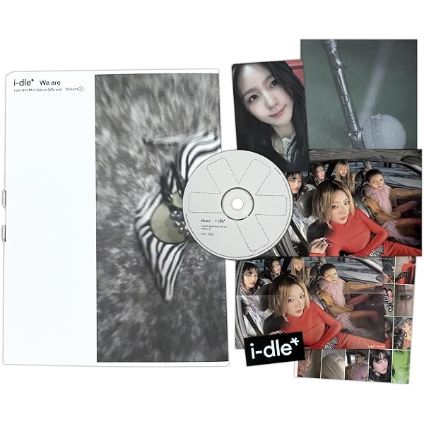 (G)I-DLE - Album 'I Sway' Beat Version + Poster Pieghevole E Set Photocard Extra - 2