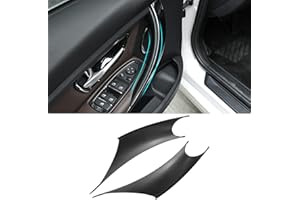 TTCR-II Pokrowce na klamki do drzwi, kompatybilne z BMW serii 3 4 F30/F31/F34/F80 320i, 328i, 330i, 335i i F32/F33/F36 428i, 435i, osłony uchwytów do drzwi pasażera od strony kierowcy i przedniego