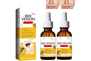 BAGALQIO 2PCS Bee VenomTag Remover, Bee Venom Mole Treatment Cream,Bee Venom Tag Remover Essence,Tag Recede Bee Venom for All Skin Types