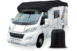 ‎OOCOME OOCOME Wohnwagen Schutzhülle, 210D Oxford-Stoff Wohnmobil Dachschutzplane, Wohnmobilabdeckungen Schutzdach Dachabdeckung für Wasserdicht, Sonnensicher, Winddicht (8.5 * 3m)