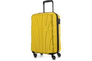 Suitline - Equipaje de Mano, Maleta Cabina, Maleta De Mano, Trolley, 4 Ruedas, ABS extremista Ligero, TSA, 55 cm, 34 litros,