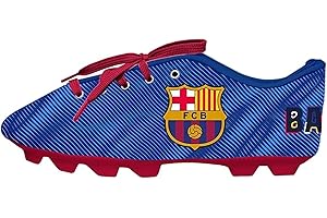 CYPBRANDS CyP Brands-FC Barcelona- Estuche, Portatodo, Estuche Bota, Material Escolar, Fútbol, Bota fútbol, Escritura, Color Blaugrana, Producto Oficial