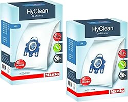 Miele GN Vacuum Hoover Bags - Complete C2 C3 Cat & Dog Powerline Silence Ecoline Genuine Original Hyclean + Filters (2 Box)