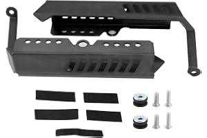 Kylarsidoskydd Kåpaskydd, CNC Billet Steel Kylarsidoskydd Passar för Yamaha MT09 FZ09 2013-2017