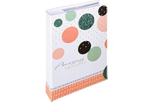 ‎WALTHER DESIGN walther design Fotoalbum lachsrosa 300 Fotos 10 x 15 cm Memo-Einsteckalbum Amazing Memories ME-488-R