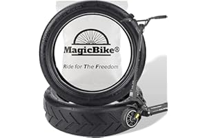 MAGICBIKE Pneu Dualtron Mini, Pneu Speedway Leger (X2), Trottinette Minimotors - Pneu renforcé Nylon à chambre à air pour roue de trottinette électrique - 8 1/2 x 2 - 8,5 pouces gonflage pompe à vélo