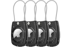 Aimtel wasserdichte Hülle für Apple AirTag,airtag schlüsselanhänger Sicher vor Verlust, Stoßfest, Waschbar, Airtag anhängerWird für Reisetaschen, Kisten,Rucksäcke.Zubehör für Apple Air Tag