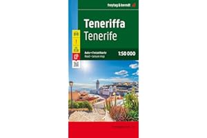 Teneriffa, Autokarte 1:50.000 (freytag & berndt Auto + Freizeitkarten)