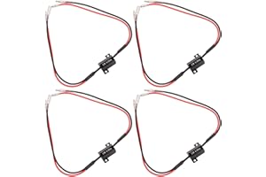Kinstecks ​​4PCS 25W 6,8Ohm Resistori di carico a LED Resistenza di segnale a LED Adattatore per lampeggiatore Errore di correzione flash per indicatori di direzione a LED