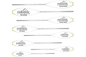 Paradox Fishing Sbirolino zestaw 8 sztuk (6 g, 10 g, 15 g, 20 g), powoli zanurzających (4 szt.) + pływające (4 szt.) zestaw przynęt na pstrąga, idealna do ciasta na pstrągi i spoonów – spoonki