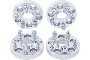 DCVAMOUS 4PC 5x115 Hubcentric Wheel Spacers 1 Inch with 14x1.5 Studs 71.5mm Hub Bore Compatible with Dodge 5 Lug for 2005-2022 300 | 2004-2008 Magnum | 2006-2022 Charger | 2009-2022 Challenger