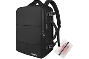 Taygeer EasyJet Men's Hand Luggage 45 x 36 x 20 cm, black, Modern