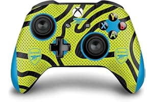 Head Case Designs Officially Licensed Arsenal FC Away 2023/24 Crest Kit Vinyl Sticker Gaming Skin Decal Cover Compatible With Xbox One S/X Controller