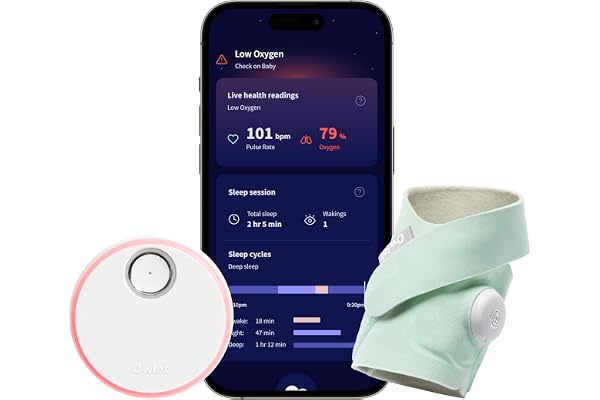 Owlet Dream Sock Smart Baby Monitor Mint