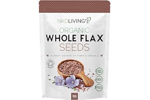 NKD Living Organic Flax Seeds / Linseeds (1kg)