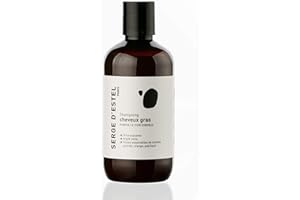 SERGE D'ESTEL PARIS Shampoing Purifiant Cheveux Gras 250ml Régule et Équilibre les Excès de Sébum Apporte Légèreté Brillance et Volume Formule 100% Vegan Made in Paris