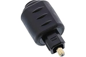InLine 20131 Adapter audio Optyczny Cyfrowy, Czarny