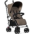 Silver Cross - Pop 2 Pushchair - Foldable Travel Stroller - Buggy - Adjustable/Lie Flat Seat - Newborn to 4 Years - Cobble