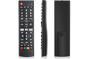 ZUOQIANG Mando para LG Smart TV, AKB75095307 Mando Universal TV para LG LED LCD HD TV, Ajuste a Distancia con Netflix y Amazon Botones-No Requiere Configuración