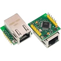 USR-ES1 W5500 Ethernet-module 2 Stuks – 80 MHz SPI, TCP/IP Hardware Stack, Geschikt Voor Arduino