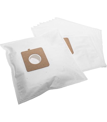 10 Sacchetti Per Aspirapolvere In Microfibra Compatibili Con LG V-3900, V4200HT, Rowenta ZR-0039 E Swirl Y30 - Multistrato, Alta Filtrazione, Sostituti Perfetti Per I Modelli Originali