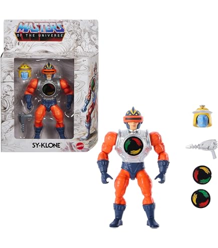 Masters of the Universe Origins He-Ro - Action figure esclusiva, 14 cm