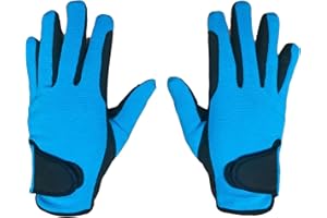 MUSTANG EQ Gants d'équitation pour enfants et filles - Pour sports de plein air - Pour l'équitation