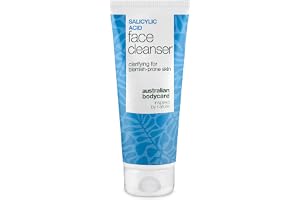 Salicylic Acid Cleanser för fet, oren hud och tilltäppta porer – djuprengörande daglig hudvård mot finnar och blackheads med Salicylsyra - 100 ml