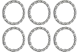 YELARXI Bike Ball Bearings, Bicycle Crank Bearing Retainer Stainless Steel Caged Wheel