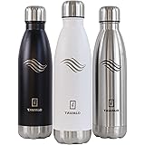 TAVIALO Borraccia termica sottovuoto, Bottiglia Acqua in Acciaio Inox, per viaggi, sport e attività all'aperto, a prova di pe