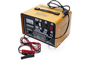 Wiltec Chargeur 16A de Batterie Moto Voiture Auto Rapide – GZL30 – Batteries 12V et 24V