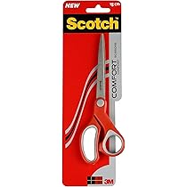 Scotch Multipurpose Scissors (6 Inch) (Red) Price - Buy Online At ₹205 - View #7