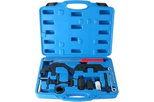 ‎FREETEC FreeTec 12-Piece Timing Chain Tool, Diesel Engine Adjustment Tool, Camshaft, Crankshaft Tool Set, Locking Tool Timing Chain for BMW M41 M47 M51 M57 TU/T2 2.0 3.0
