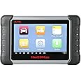 Autel Mk808 Obd2 Scanner Maxicom Automotive Diagnostic Tool Supports Full Diagnosis & Immo/Epb/Sas/Bms/Tpms/Dpf(Md802 All System+Maxicheck Pro)