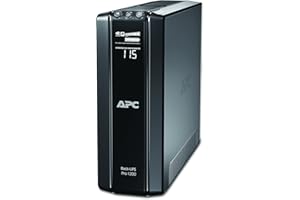 APC Power-Saving Back-UPS PRO - BR1200G-FR - Onduleur 1200VA (AVR, 6 Prises FR, USB, Logiciel d'arrêt)
