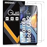 Phoona Vetro Temperato per Motorola Moto G22/E32/E32S, 2 Pezzi Pellicola Protettiva per Motorola Moto G22, Durezza 9H, Anti G