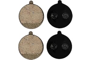 DUMHUTS 2 paires de plaquettes de frein semi-métalliques pour scooter électrique KUGOO M4 / M4 Pro pièces détachées accessoires scooter haute puissance de freinage durable simple