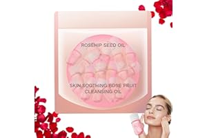 HERBENJOY Cleansing Oil Mini Skincare,Makeup Remover Cleansing Oil,20pcs Portable Makeup Face Cleanser,Soothing Gentle Make Up RemoverOil Facial Cleanser For Travel,Disposable Natural Make up Remover