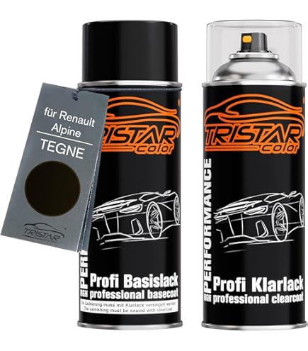 Peinture Voiture Kit De Bombe Aérosol Renault GNG Noir Amethiste Nacre 400ml