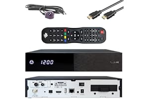 AB CRYPTOBOX AB Pulse 4K UHD Combo Receiver (1x DVB-S2X Sat, 1x DVB-C/T2 Kabel, Linux E2, PVR, H.265, HDR10, USB 2.0, HDMI, CI, CA-Kartenleser, MicroSD-Slot, LAN, schwarz, 500GB)