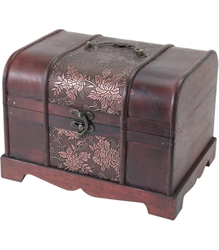 Baule In Legno 90x45x45 Cm - Contenitore Portatutto Con Piedini, 90 Litri - Foto 11