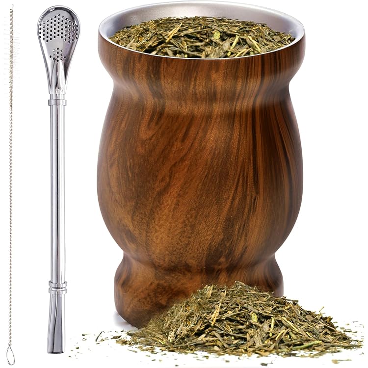 Cannuccia Riutilizzabile Bombilla - Cannucce Yerba Mate, Confezione Da