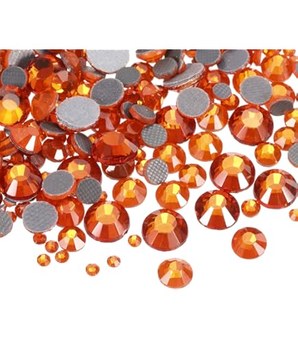 BEADSLAND 1440 stuks hotfix strassteentjes, hitteefix strass-steentjes om te knutselen, hotfix kristallen ronde edelstenen, helder AB, SS12, 3.0-3.2mm