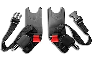 Baby Jogger adaptateur pour siège-auto (City Mini/Mini GT, City Elite et Summit X3 simple) - pour sièges-autos Cybex et Maxi Cosi