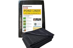 PondKraft 7m x 6m Pond Liner FREE UNDERLAY | Flexible and Durable | UV Resistant | Koi and Fish Pools | Heavy Duty