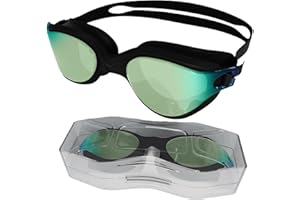 Vestigia Gafas natacion hombre antivaho gafas unisex gafas natacion mujer gafas natación adultos polarizadas proteccion UV gafas de natacion hombre gafas de buceo adulto gafas buceo 100% antifugas