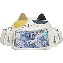 Vobomo Kawaii Ita Bag Backpack with Insert Cute Cat