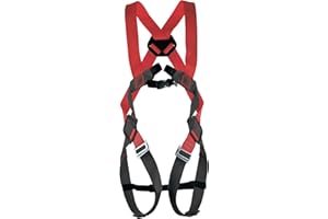 CAMP Unisex – Erwachsene Basic Duo Sicherheitsgurt gegen Haarausfall, rot, Einheitsgröße